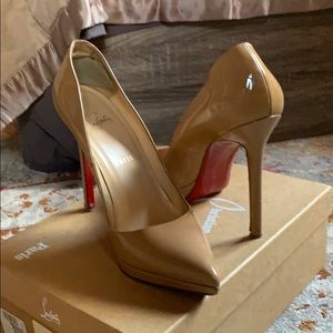 Louboutin pigalle Plato 120 patent calf